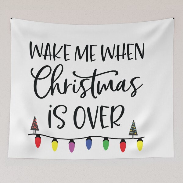 Item preview, Wake Me When Christmas Is Over  designed and sold by Worranarin.