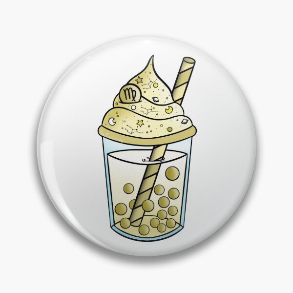 Aperçu de l'œuvre Bubble Tea Astro Vierge créée et vendue par LesillusdeCindy.