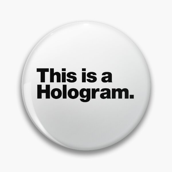 Item preview, This is a Hologram (black) designed and sold by dudethecreator.