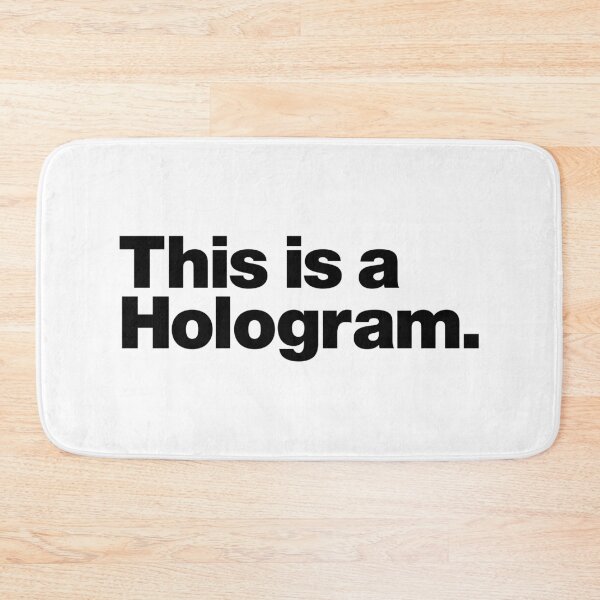 Item preview, This is a Hologram (black) designed and sold by dudethecreator.