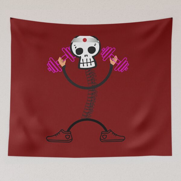 Item preview, Cute skull and cool and funny skeleton designed and sold by esm75.