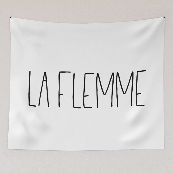 Item preview, La flemme designed and sold by TheLemonBox.