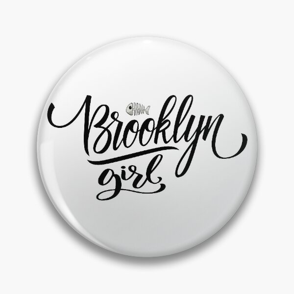 Item preview, Brooklyn Girl Cute Fish Bone New York Raised Me New York designed and sold by ProjectX23.
