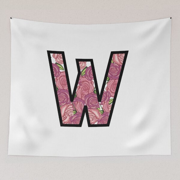 Item preview, Pretty Vintage Rose Letters - The letter W designed and sold by Pandoras-Boxx.