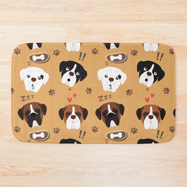 Item preview, Emoji de cabeza de perro boxer designed and sold by Lulupainting.