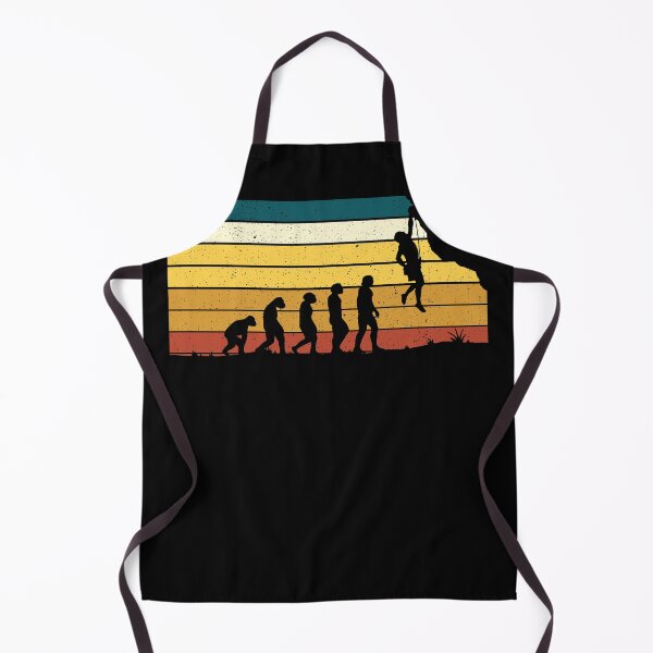 Item preview, Evolution rock climber rock climbing gift designed and sold by Evelyn Bitter.