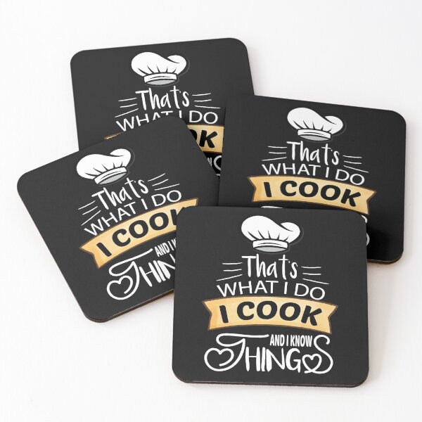 Item preview, That's What I do I cook and I Know Things designed and sold by MG STORE.