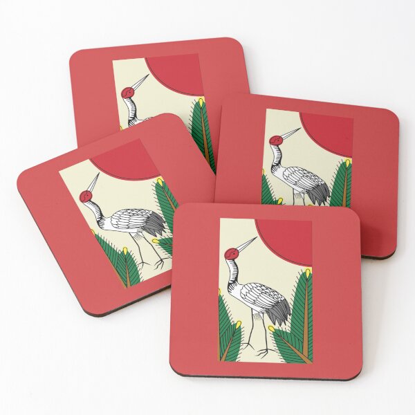 Item preview, Battle of Flowers(Hanafuda/Hwatu) - January(Crane and Sun) designed and sold by BattleOfFlowers.