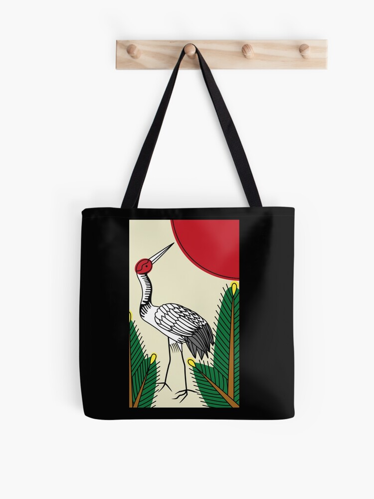 Tote Bag, Folk Art Hen & Flowers Okinawa Bag