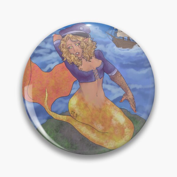 Item preview, Mermaid Captain designed and sold by phoenixResting.