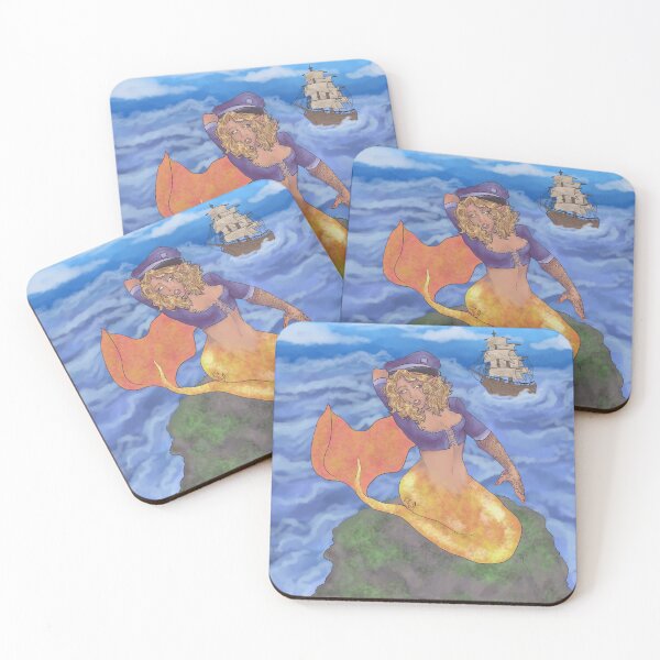 Item preview, Mermaid Captain designed and sold by phoenixResting.