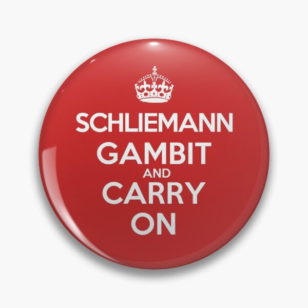 Item preview, Schliemann Gambit and Carry On - Chess opening T-Shirt designed and sold by edygun.