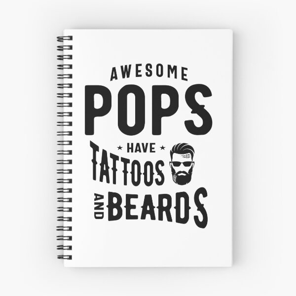 Artikelvorschau, Awesome Pops haben Tätowierungen und Bärte Geschenk entworfen und verkauft von cidolopez.