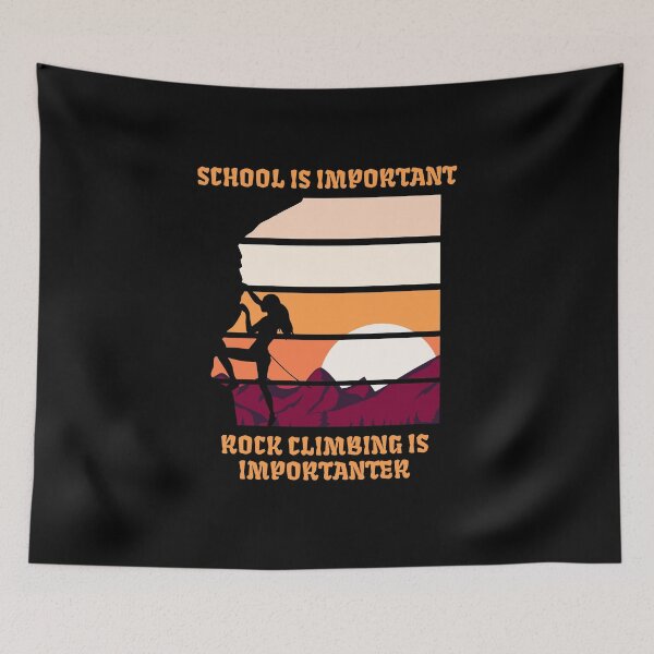 Item preview, Climbing climber rock climbing sayings gift designed and sold by Evelyn Bitter.