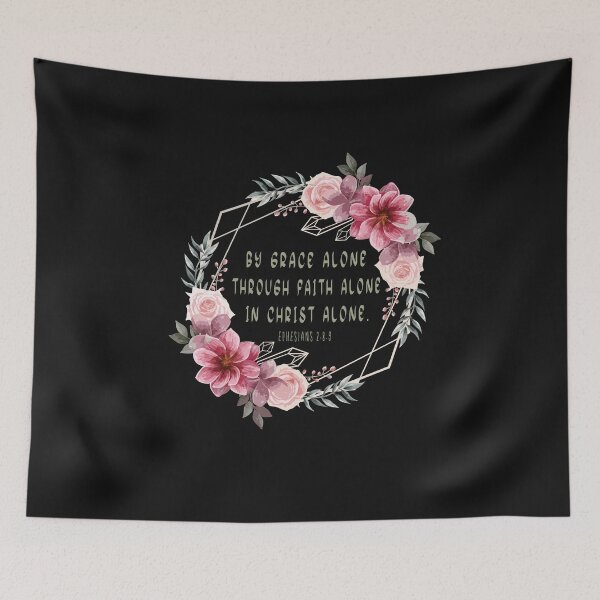 Item preview, by grace alone through faith alone in Christ alone designed and sold by Sage86.