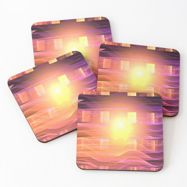 Item preview, Pink Sunrise Cubes designed and sold by KimSyOk.