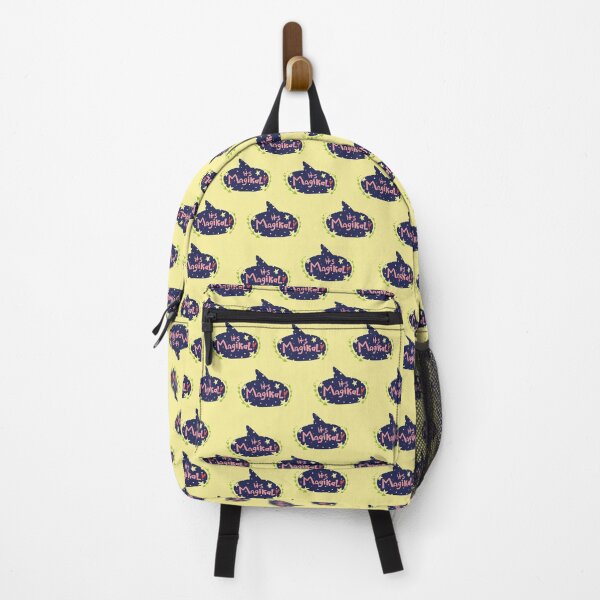 Item preview, Cute doodle pattern with speech cloud and lettering is magic with stars and leaves designed and sold by ptichkaJL.