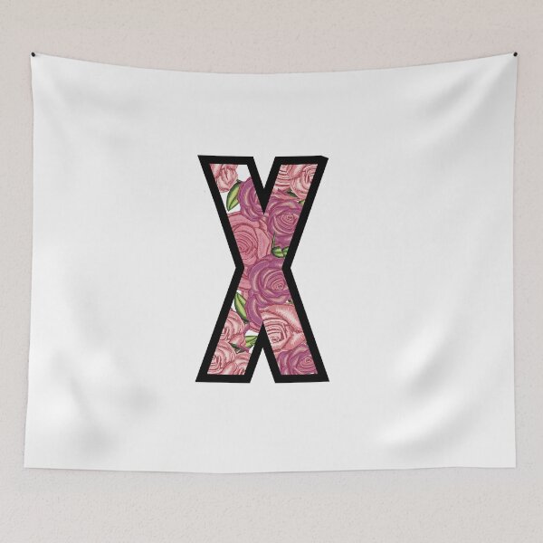 Item preview, Pretty Vintage Rose Letters - The letter X designed and sold by Pandoras-Boxx.
