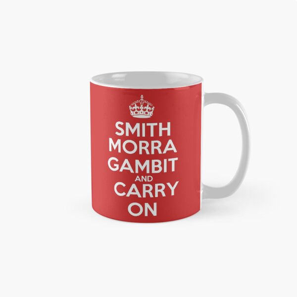 Item preview, Smith Morra Gambit and Carry On - Chess opening T-Shirt designed and sold by edygun.