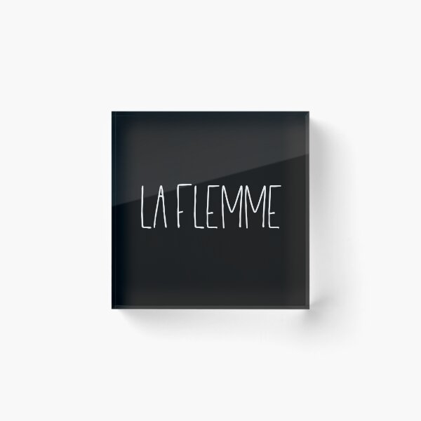 Item preview, La flemme designed and sold by TheLemonBox.