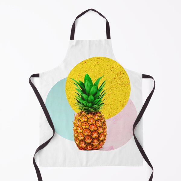 Item preview, Pineapple Geometric Abstract Collage Artwork designed and sold by avit1.