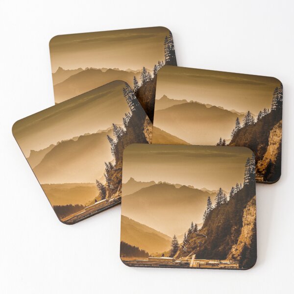 Item preview, A beautiful foggy mountain designed and sold by Fiona Shorts.