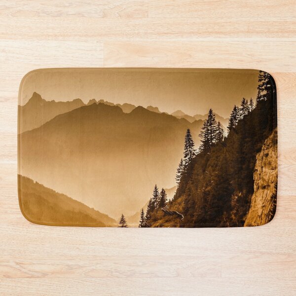Item preview, A beautiful foggy mountain designed and sold by Fiona Shorts.