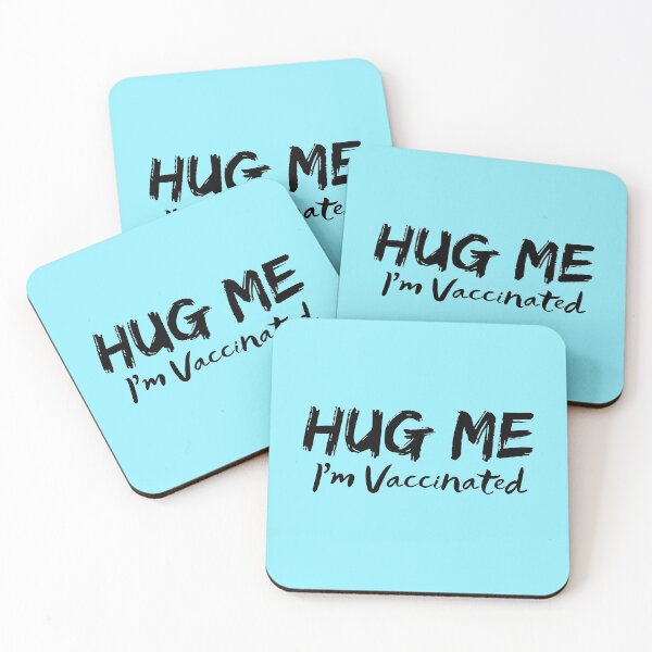 Item preview, Hug Me I'm Vaccinated designed and sold by Joy Poddar.