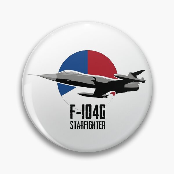 Artikelvorschau, F104G Starfighter (RNLAF) mit Text und farbigem Rondell entworfen und verkauft von Ocheda.