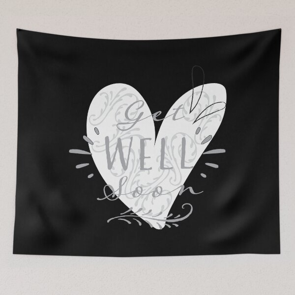 Item preview, Get Well Soon White designed and sold by Creativenetic.