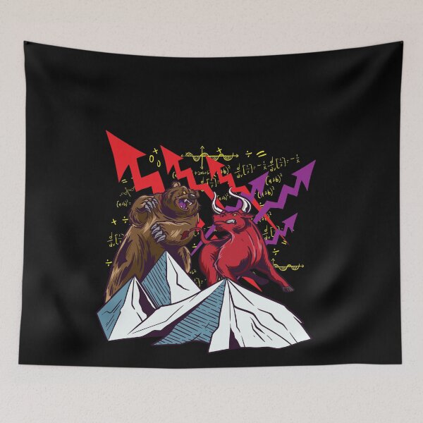 Item preview, Stock Investment Forex Tee Stock Market Gift Bull vs Bear designed and sold by MarioShirtWorld.