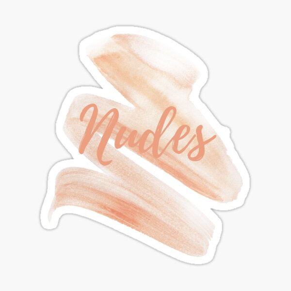 Shades Of Nude Stickers for Sale