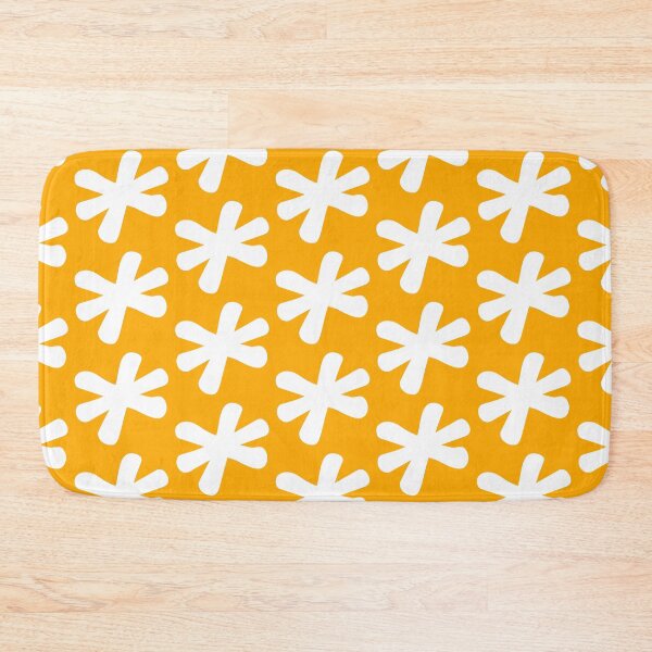 Item preview, White star on golden yellow designed and sold by Ninaeva.