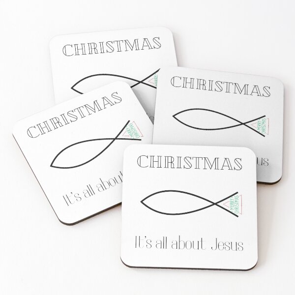 Item preview, CHRISTMAS IT'S ALL ABOUT JESUS | MERRY CHRISTMAS designed and sold by Ashalcheema.