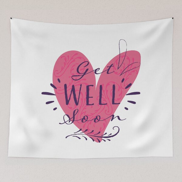 Item preview, Get Well Soon Pink designed and sold by Creativenetic.
