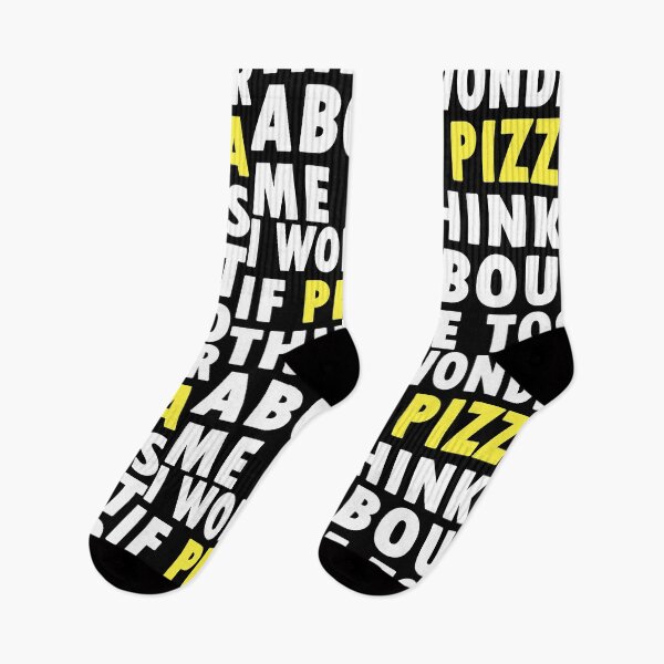 Item preview, I Wonder If Pizza Thinks About Me Too designed and sold by vineeth.