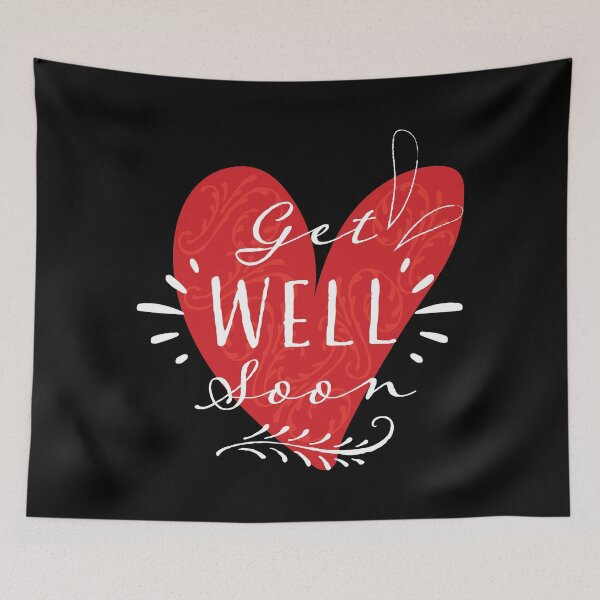 Item preview, Get Well Soon Red designed and sold by Creativenetic.