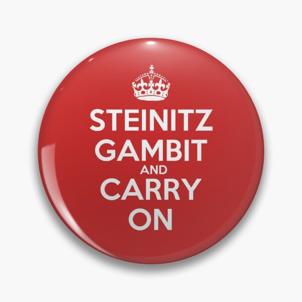Item preview, Steinitz Gambit and Carry On - Chess opening T-Shirt designed and sold by edygun.