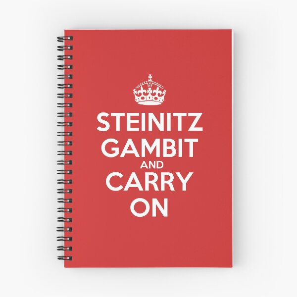 Item preview, Steinitz Gambit and Carry On - Chess opening T-Shirt designed and sold by edygun.