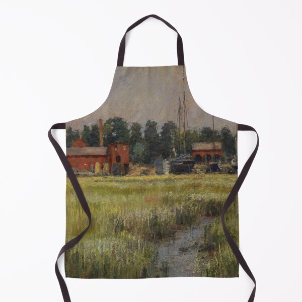 Item preview, The Ship Yard, Cos Cob-Theodore Robinson designed and sold by LexBauer.
