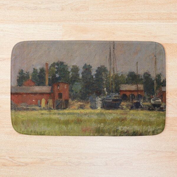 Item preview, The Ship Yard, Cos Cob-Theodore Robinson designed and sold by LexBauer.