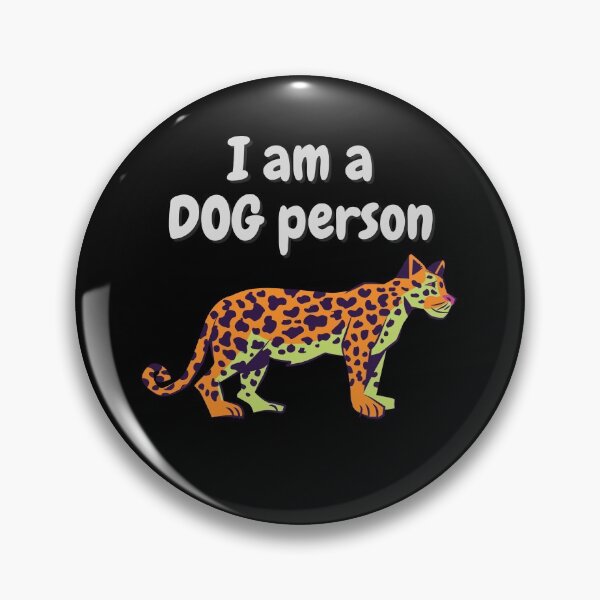 Item preview, I am a Dog Person. Slightly Wrong designed and sold by Vibing-Right.