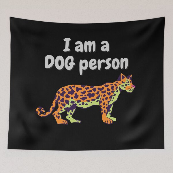 Item preview, I am a Dog Person. Slightly Wrong designed and sold by Vibing-Right.