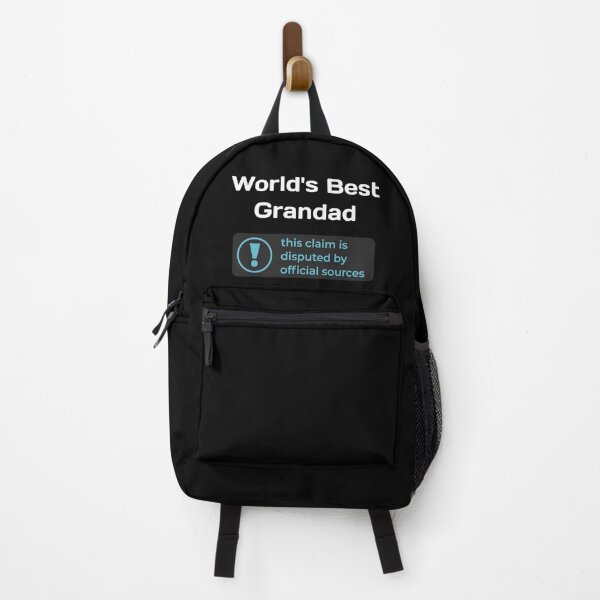 Item preview, This Claim is Disputed (World's Best Grandad) - Self Deprecating designed and sold by WeaveTrumpet.