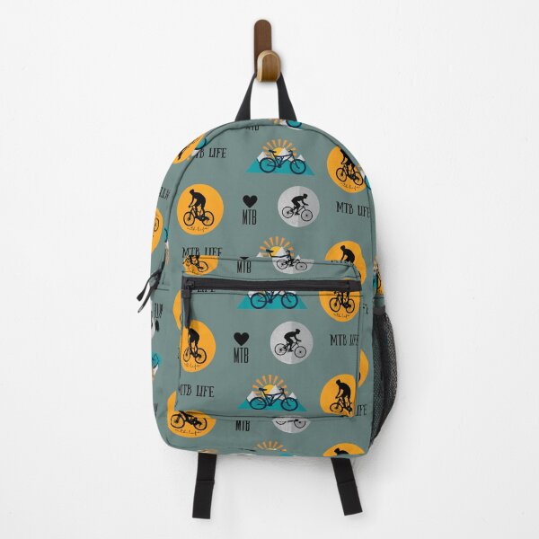 Item preview,  Mountain biking, retro designed and sold by NomadMessenger.