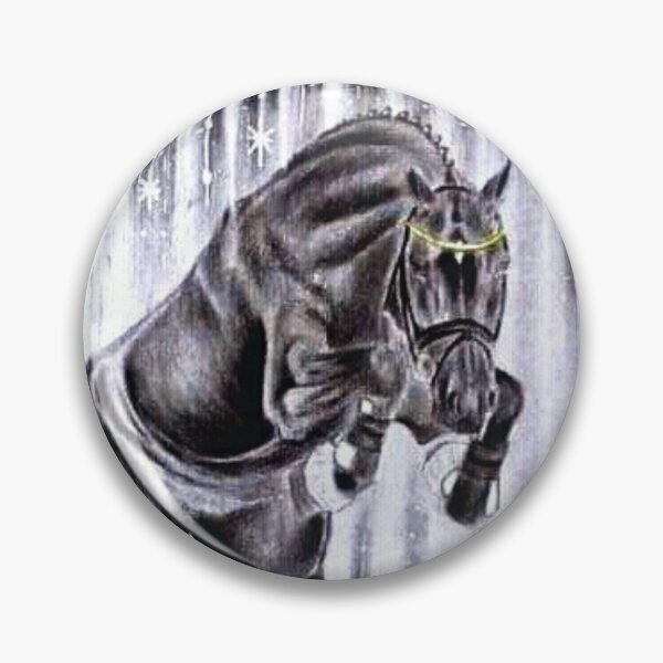 Item preview, Free jumping horse drawing designed and sold by horseaddicted.