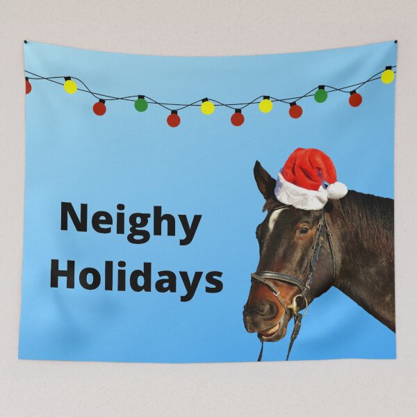 Item preview, Neighy Holidays Horse designed and sold by AliCatOriginals.