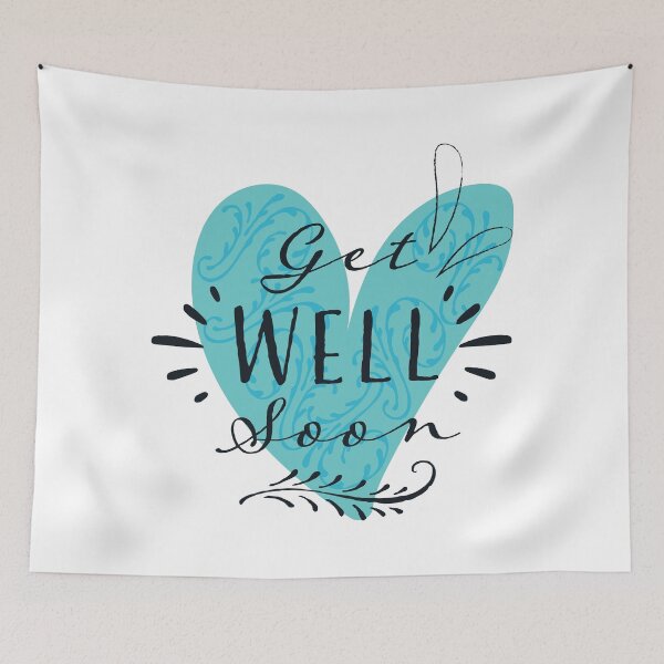 Item preview, Get Well Soon Blue designed and sold by Creativenetic.