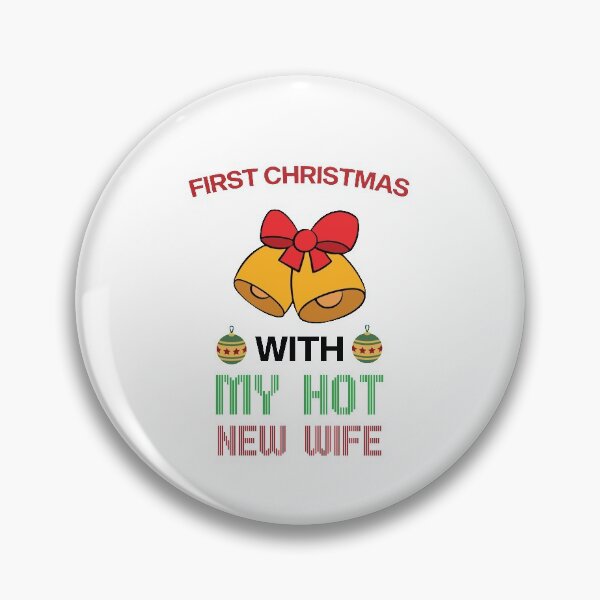 Item preview, 2020 First Christmas With My Hot New Wife, Ugly Christmas, Gift for Husband, 1st Christmas, Christmas Married designed and sold by All in One  Design.