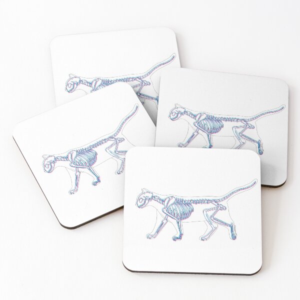 Item preview, Cat skeleton 3d  designed and sold by SadhasNost.